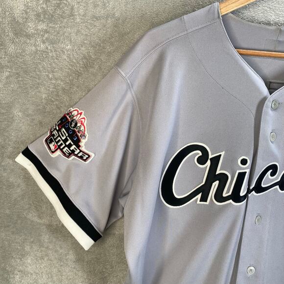 Chicago White Sox Keegan #22 MLB Majestic Authentic‎ Baseball Jersey Gray - Picture 5 of 16